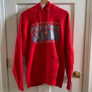 90s Detroit Red Wings Hockey hoodie
